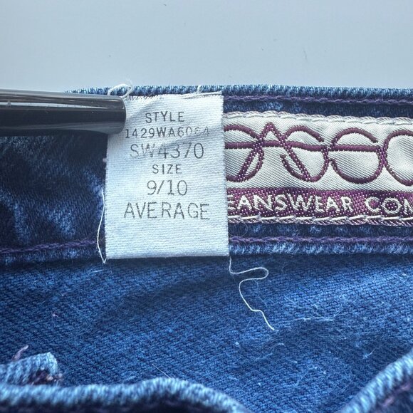 Sasson Womens Vintage High-Waisted Classic Tapered Jeans Blue Size 9/10 Cotton - Picture 4 of 7